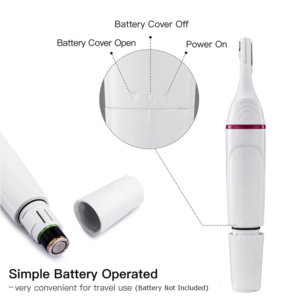 5-in-1 Electric Eyebrow Shaver & Painless