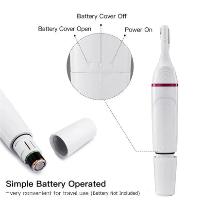 5-in-1 Electric Eyebrow Shaver & Painless