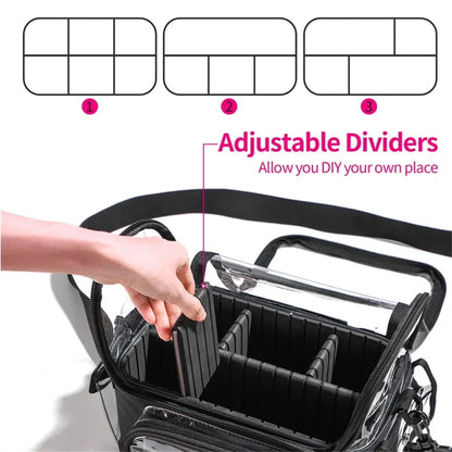 Large-Capacity Professional Makeup Case Organizer