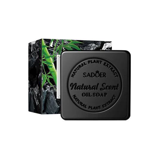 Bamboo Charcoal Deep-Cleansing Handmade Soap
