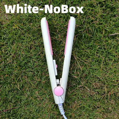 3-in-1 Mini Hair Straightener Curler Brush