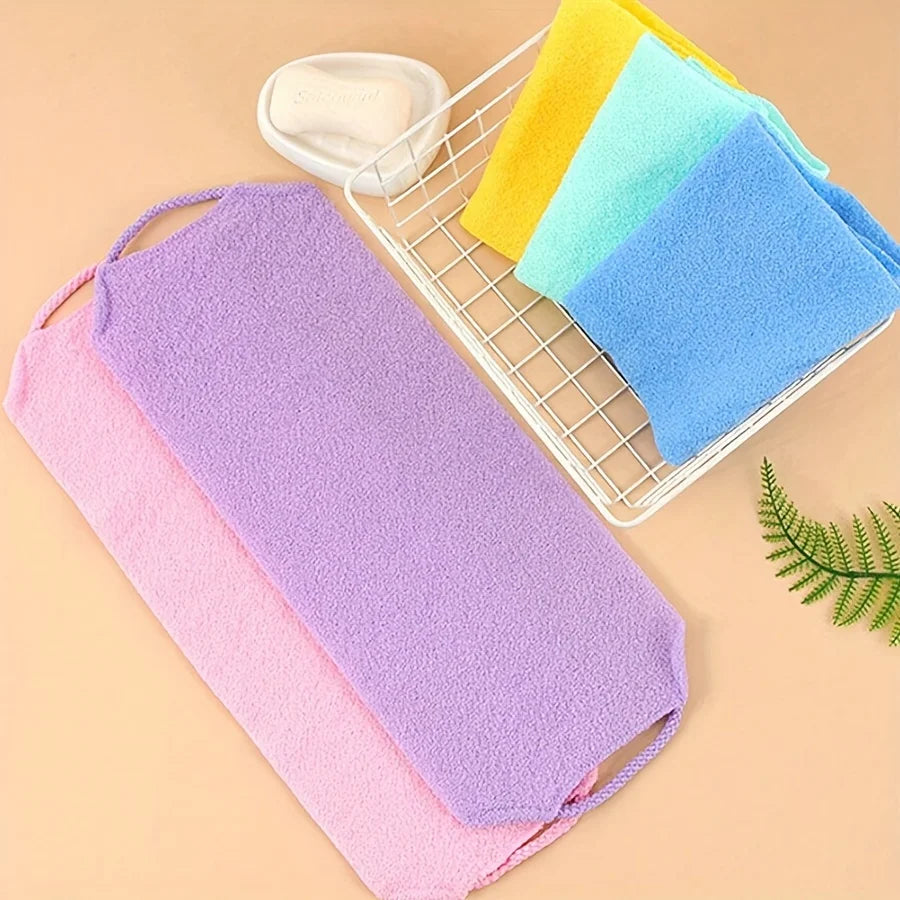 Extra-Long Exfoliating Back Scrubber Towel