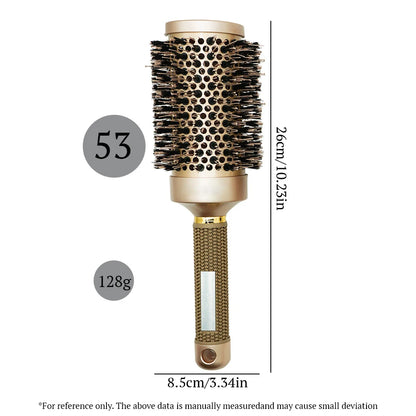 Aluminum Round Barrel Hair Curling Brush