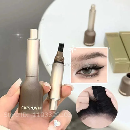 Dual-Use Hairline and Eyebrow Pen