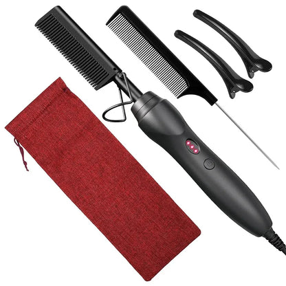 Portable Ceramic Hot Comb Straightener