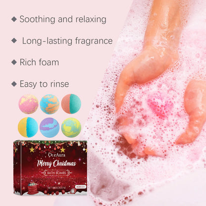 Christmas Aromatherapy Bath Bomb Gift Set