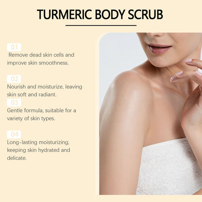 Turmeric Sea Salt Body Scrub