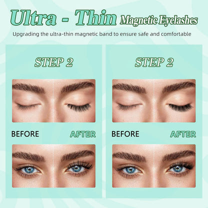 Reusable Magnetic False Eyelashes