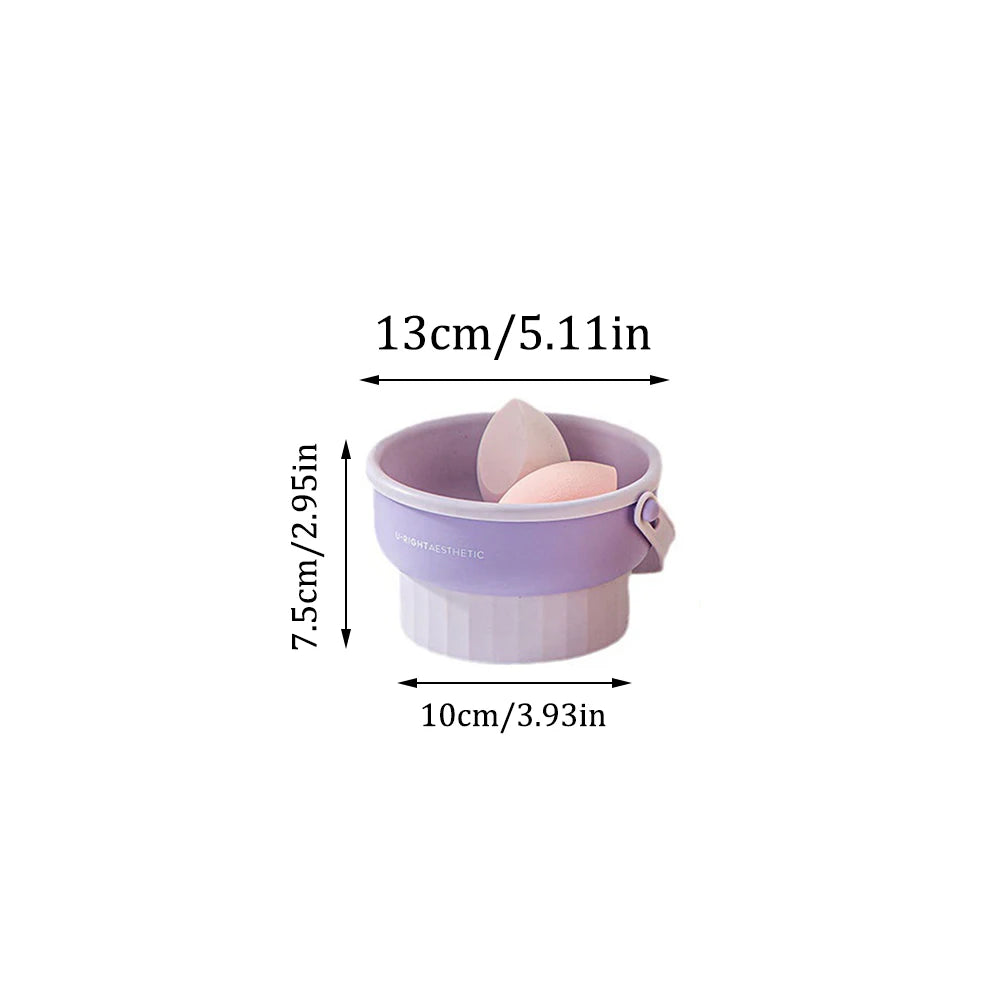 Silicone Makeup Brush Cleaning Box