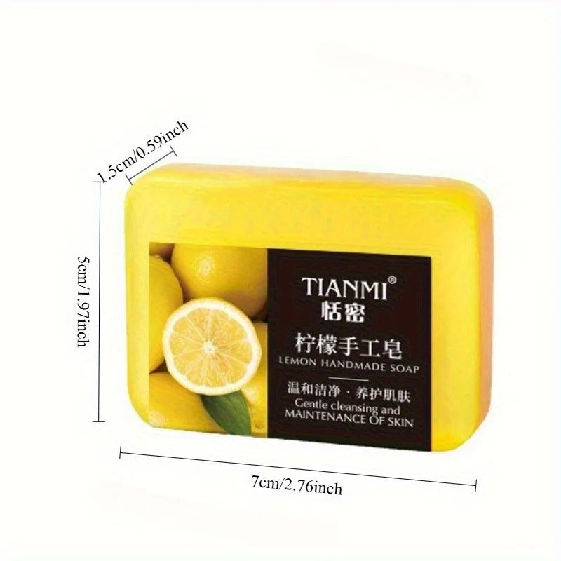 Refreshing Lemon Handmade Soap Duo
