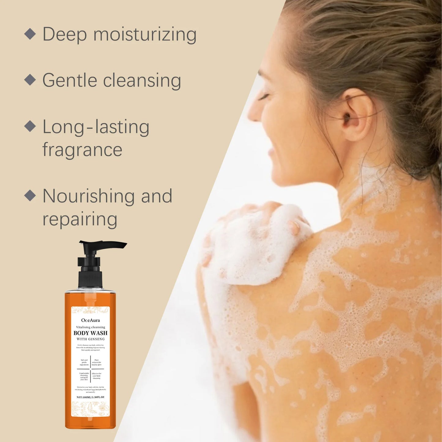 Deep-Cleansing Moisturizing Body Wash