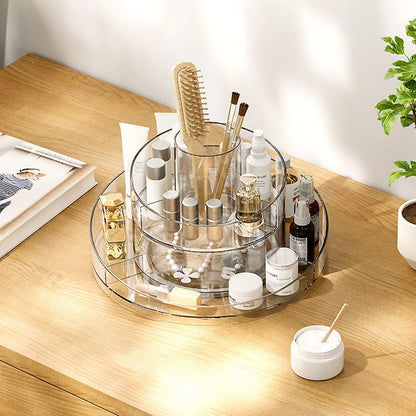 360° Rotating Acrylic Cosmetic Organizer
