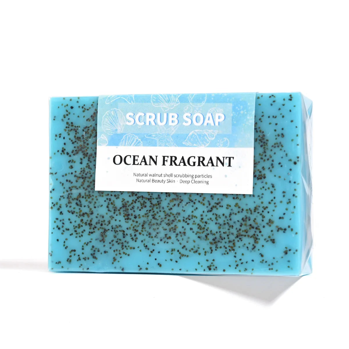 Natural Sea Salt Exfoliating Whitening Handmade Soap