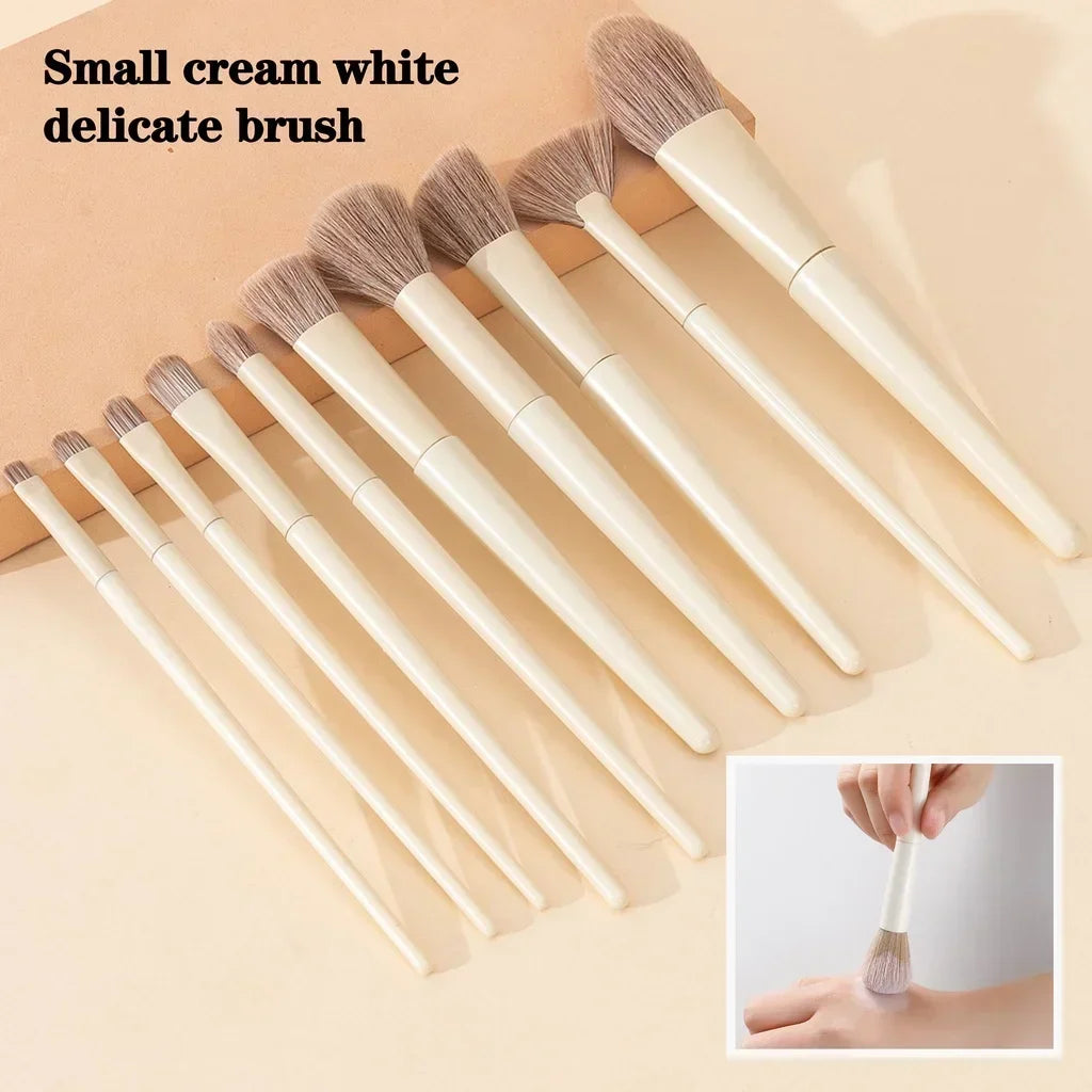 Ten-Piece Ultra-Soft Makeup Brush Set