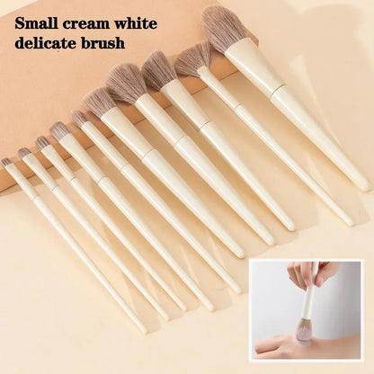 Ten-Piece Ultra-Soft Makeup Brush Set