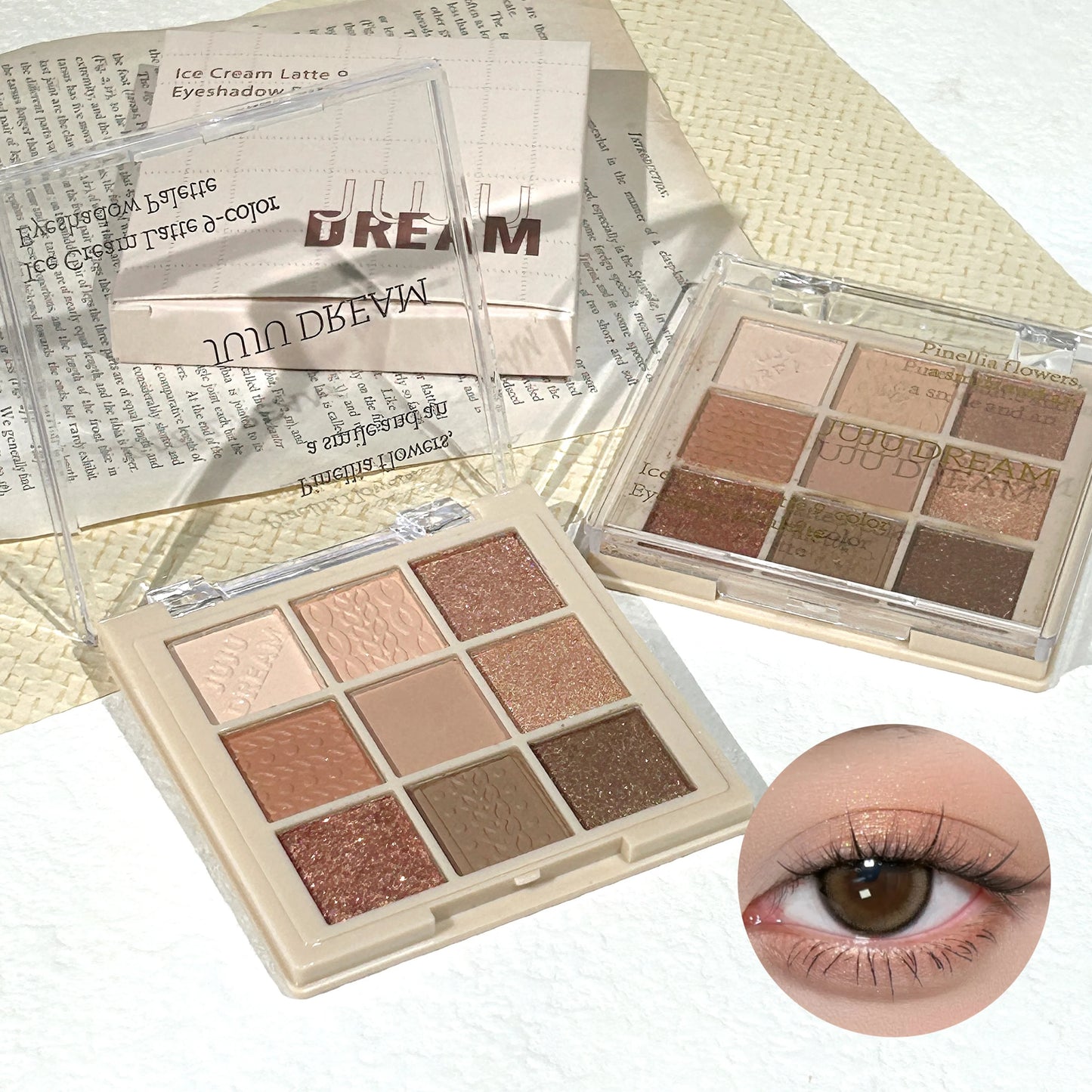 Nine-Color Brown Eyeshadow Palette