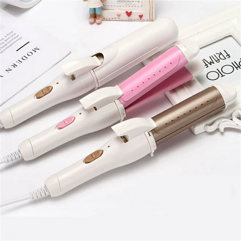 Multifunction 3-in-1 Gold Ceramic Hair Curling Iron