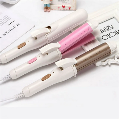 Multifunction 3-in-1 Gold Ceramic Hair Curling Iron