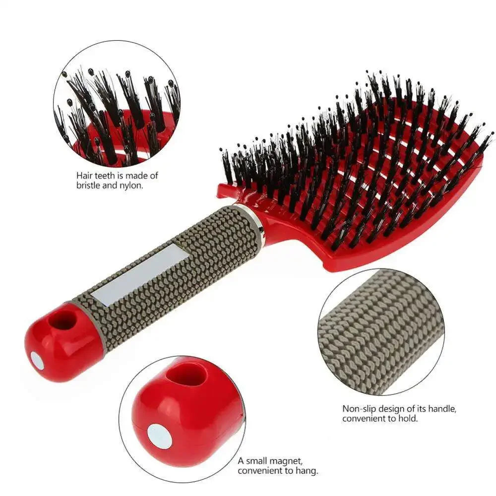 Detangling Bristle and Nylon Hair Brush