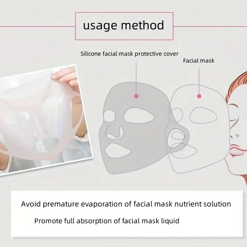 3D Silicone Mask Cover