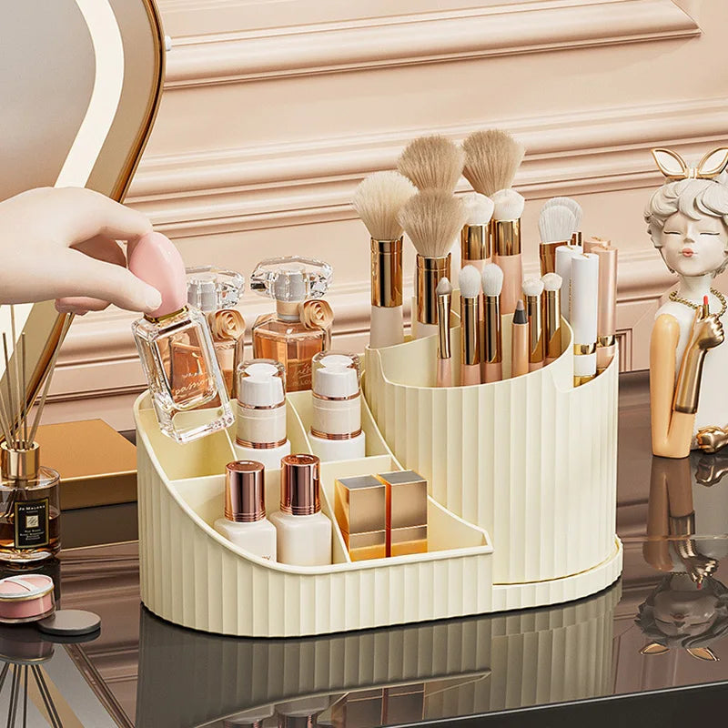 360° Rotating Makeup Organizer