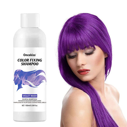 Semi-Permanent Color Protecting Hair Coloring Shampoo