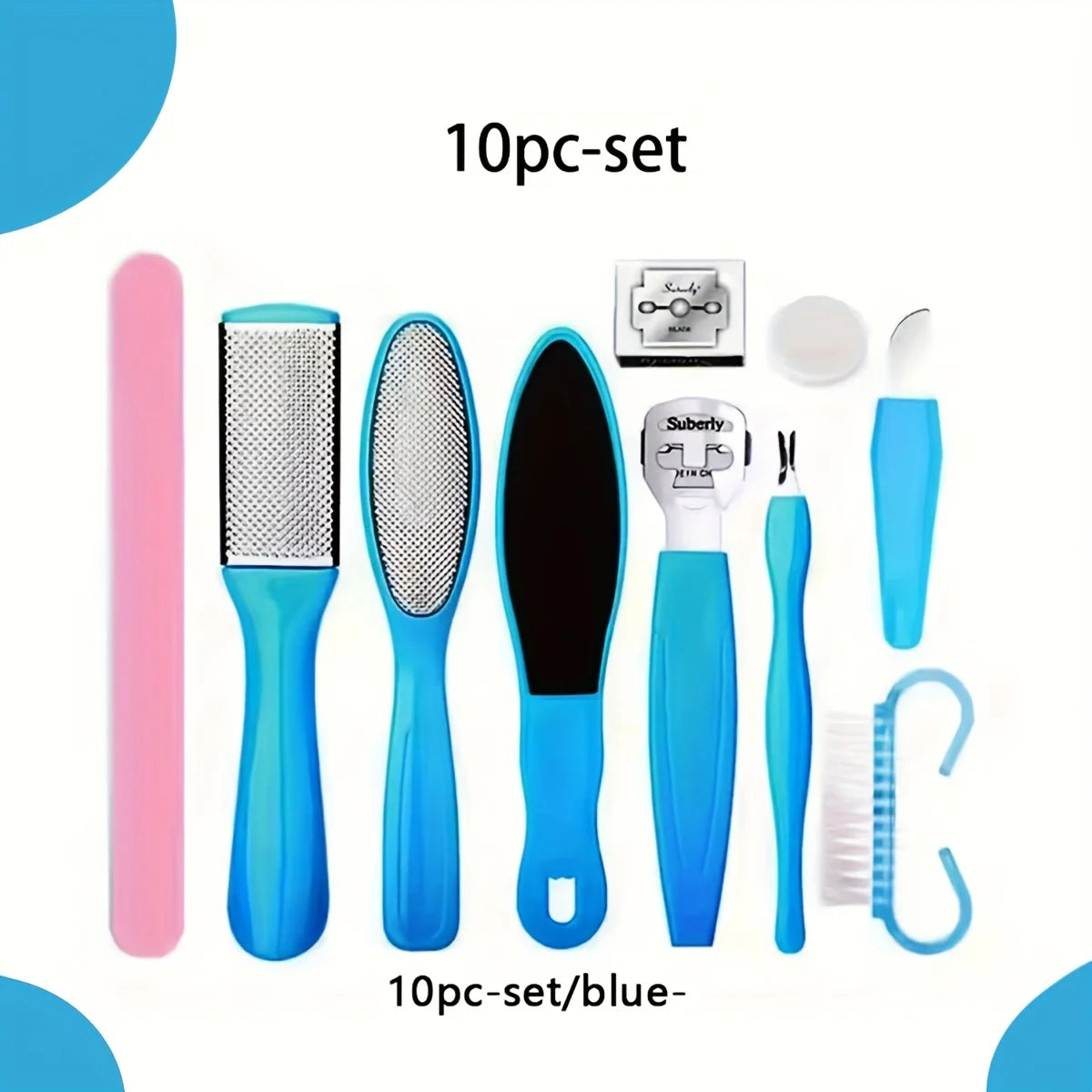 10-in-1 Professional Pedicure Set