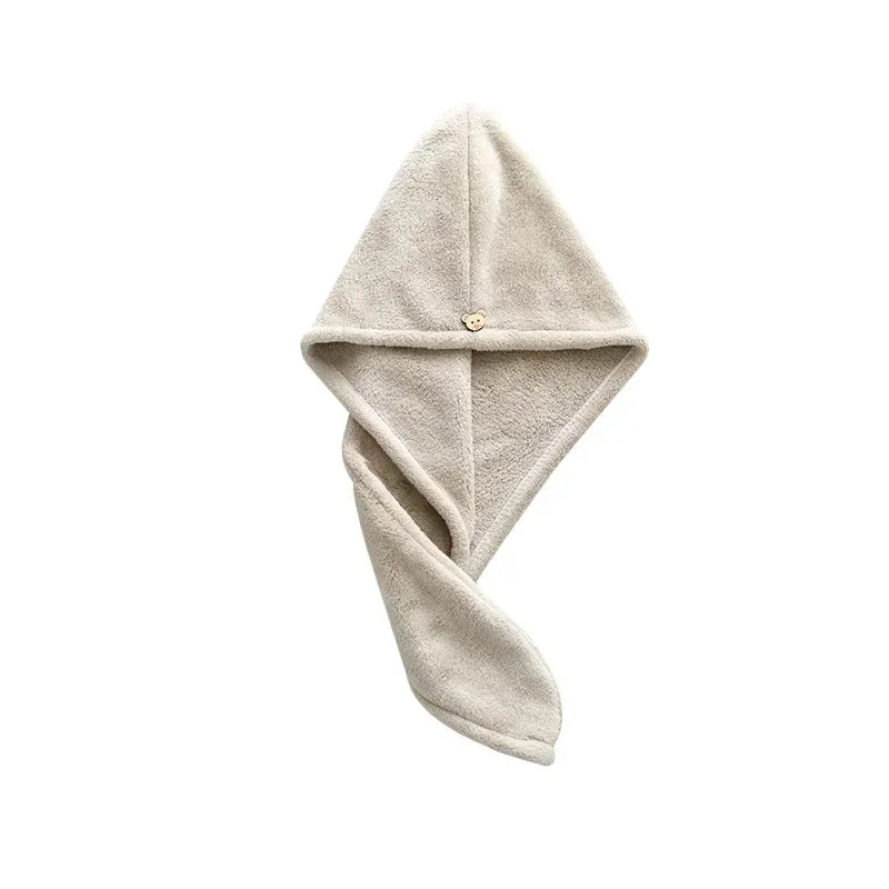 Microfiber Quick-Dry Hair Wrap Towel Turban