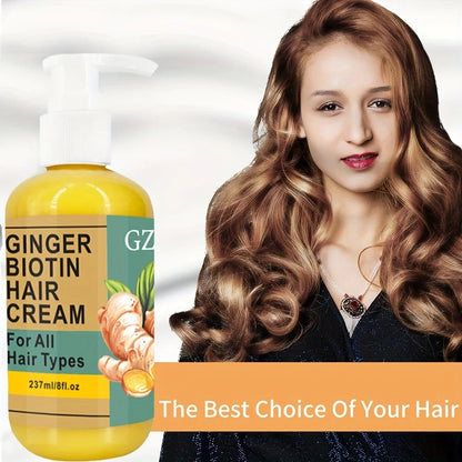 Ginger Biotin Hair Cream Moisturizing Mask
