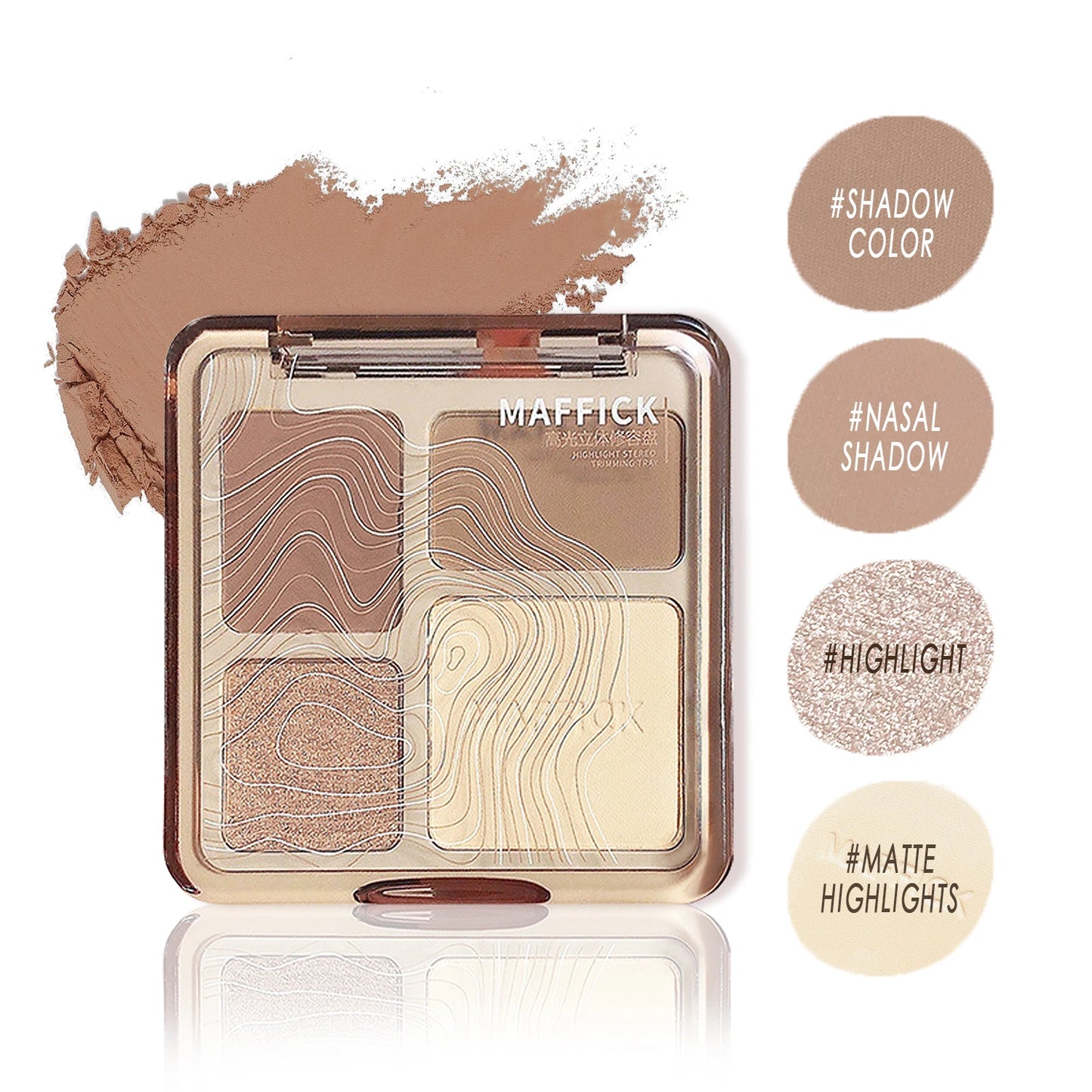 Four-Color Highlight and Contour Palette
