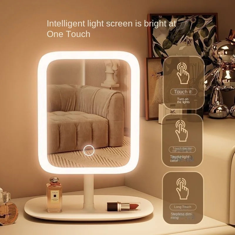 Rechargeable LED Makeup Mirror