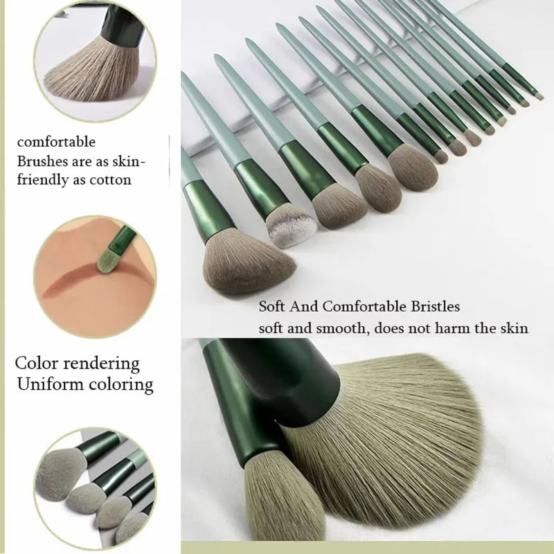 Soft Fluffy Makeup Brush Set
