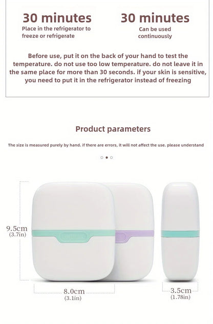 Double-Head Resin Ice Roller