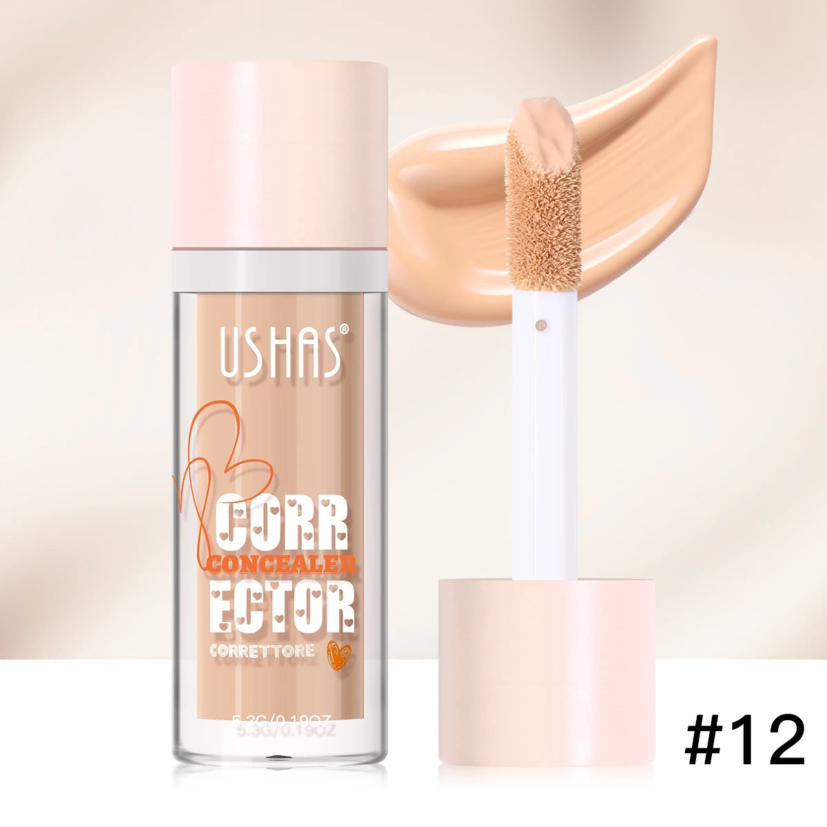 Twelve-Color Waterproof Brightening Concealer