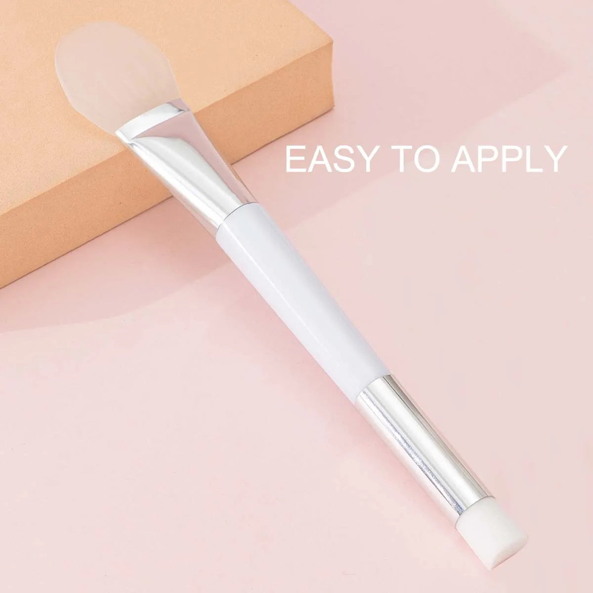 Double-Ended Silicone and Bristle Mask Brush