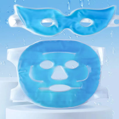 Reusable Hot Cold Gel Face Cooling Mask