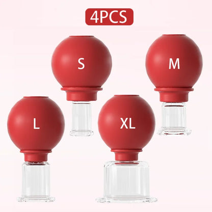 Silicone Vacuum Cupping Set