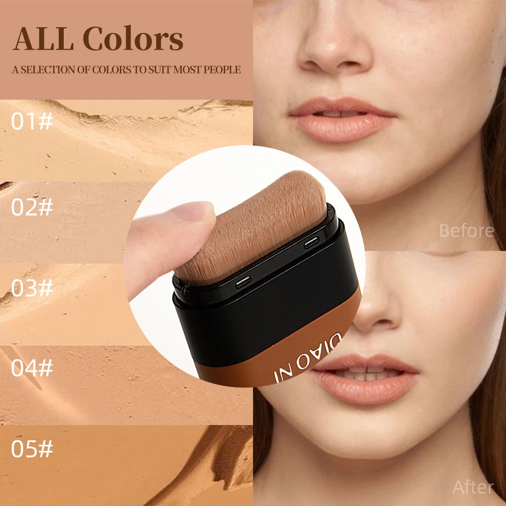 Dual-Head Moisture Foundation Stick