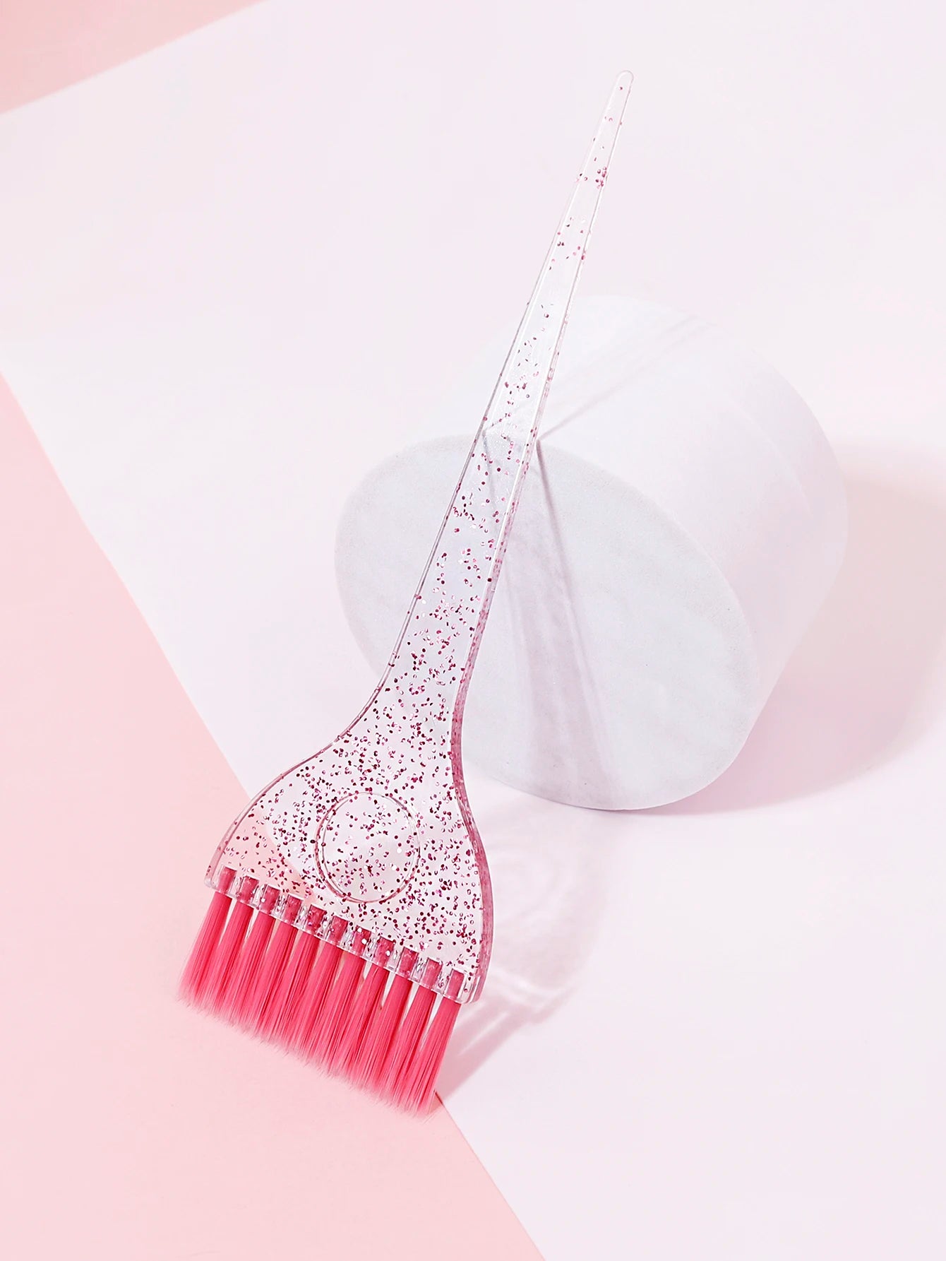 Professional Crystal Hair Dye Brush for Home and Salon Coloring