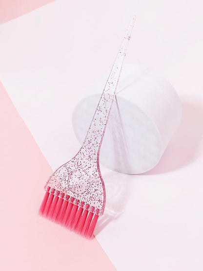 Professional Crystal Hair Dye Brush for Home and Salon Coloring