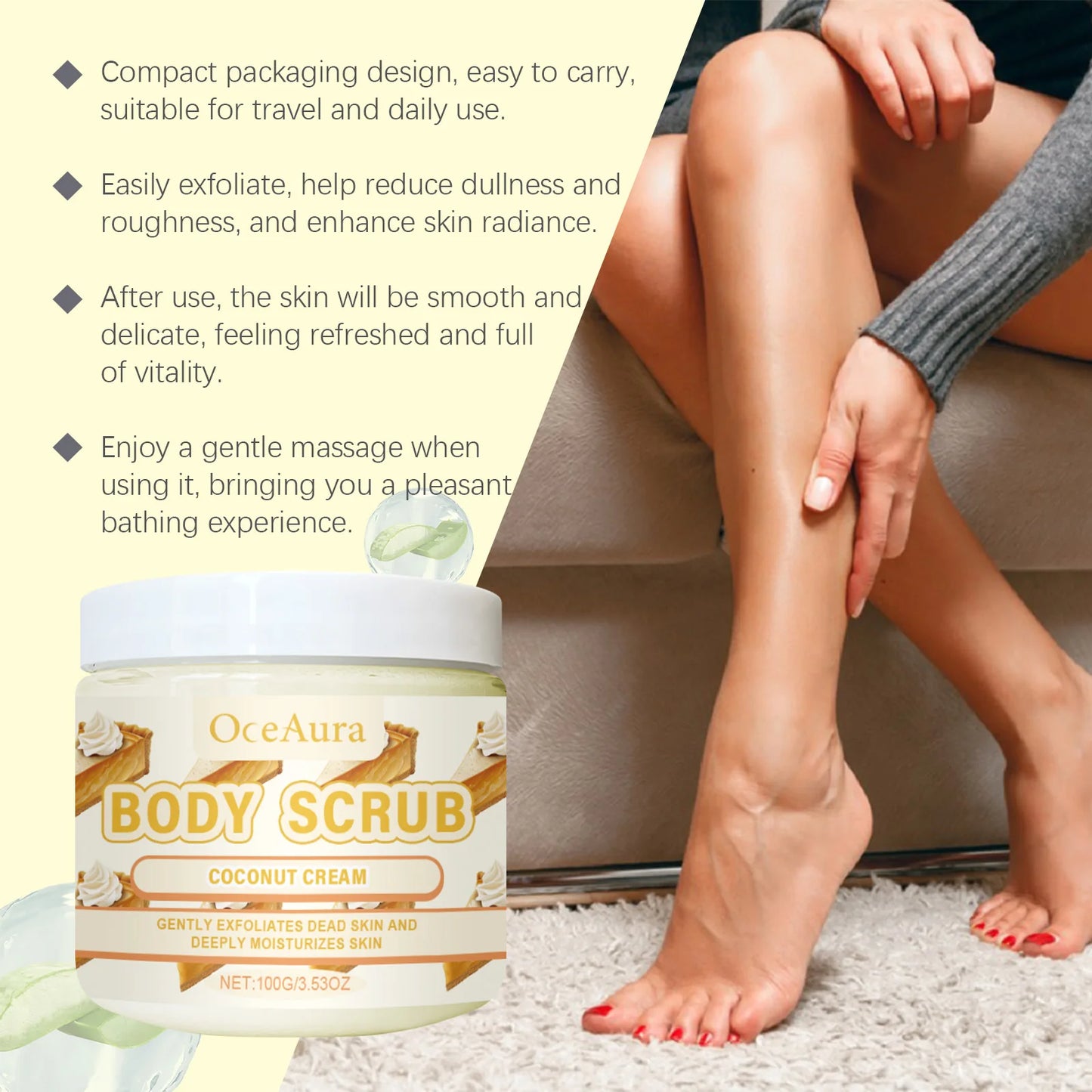 Coconut Exfoliating Body Scrub