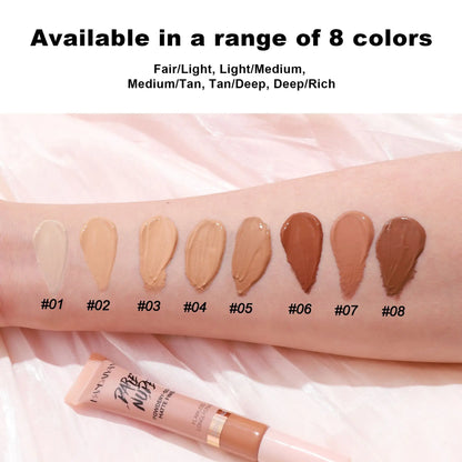 Liquid Concealer with Soft Sponge Brush