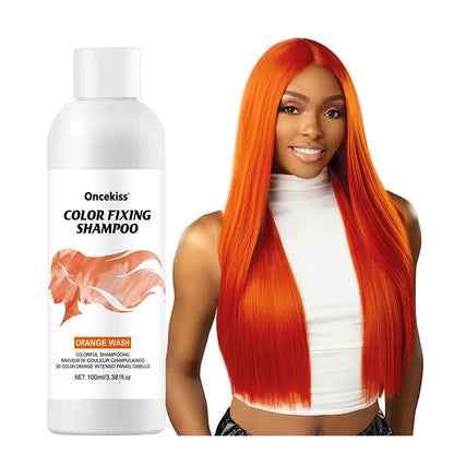 Semi-Permanent Color Protecting Hair Coloring Shampoo
