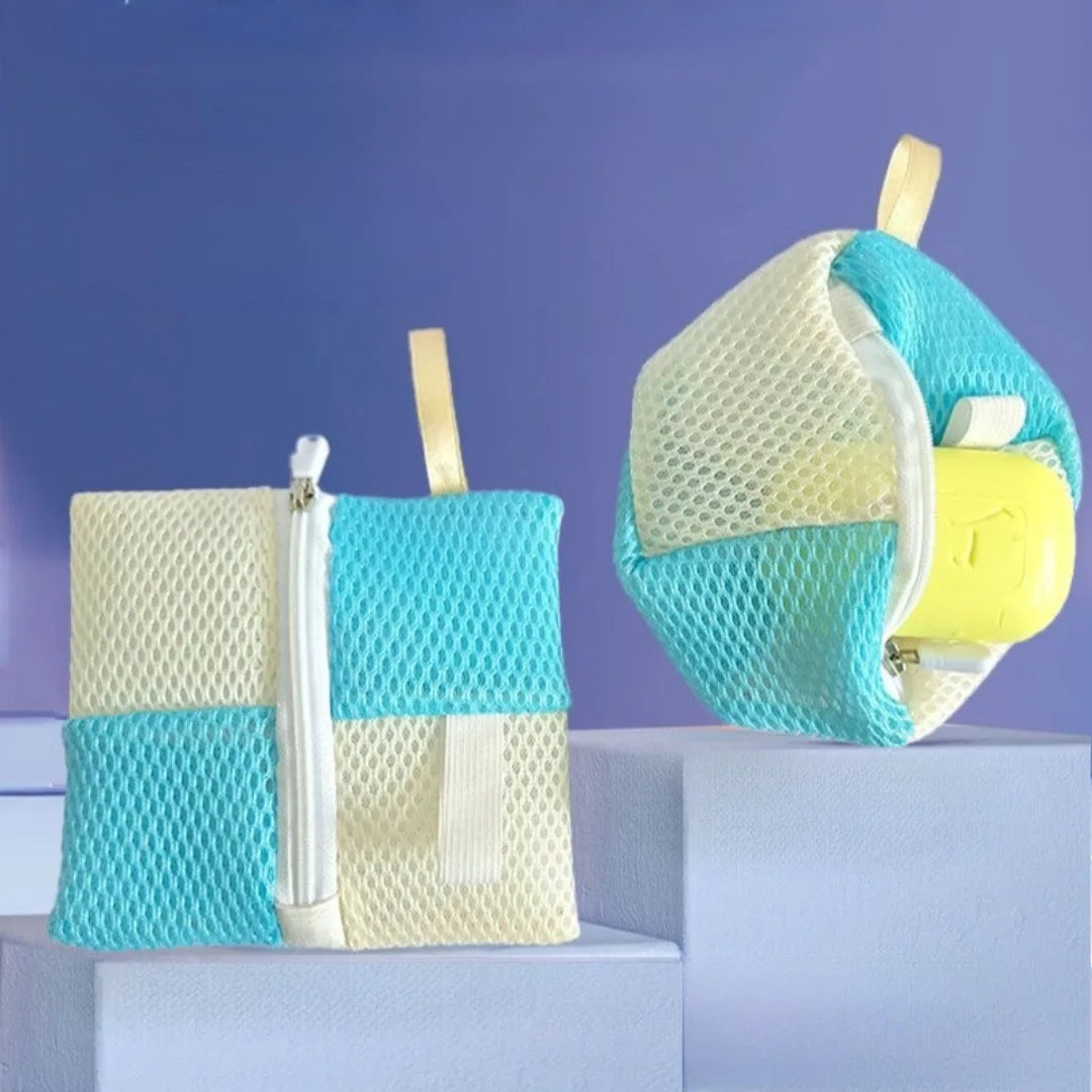 2-in-1 Soap Foaming Mesh Bag