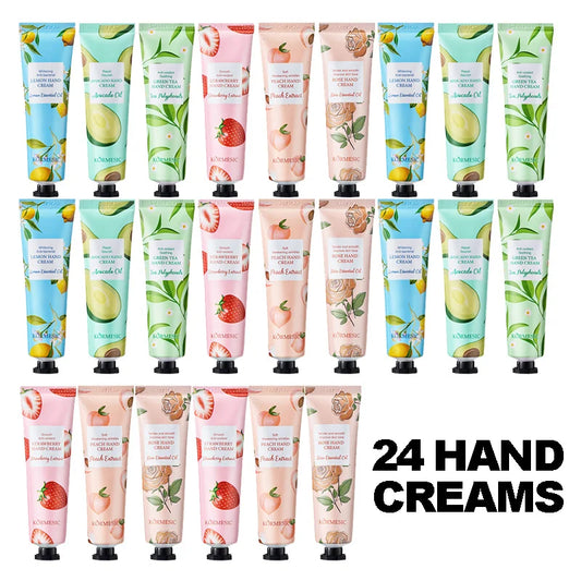 24-Piece Hydrating Hand Cream Set