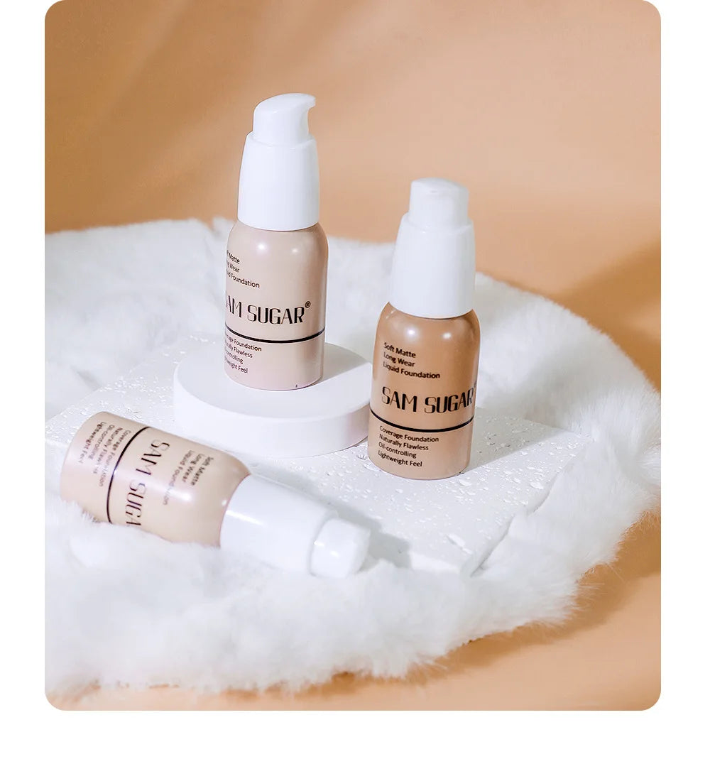 Long-Lasting Waterproof Liquid Concealer Foundation