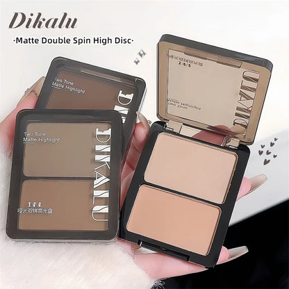 Dual-Color Matte Highlighter and Contour Palette