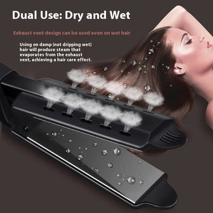 Dual-Use Hair Straightener Curler