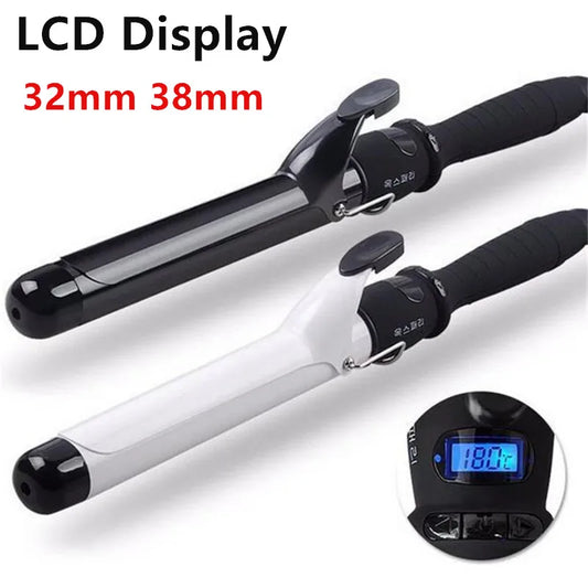Professional LCD Hair Curler