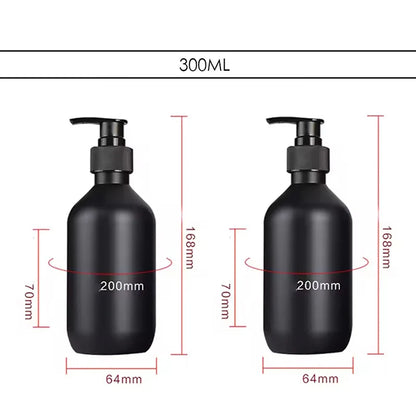 Matte Black Refillable Liquid Soap Dispenser
